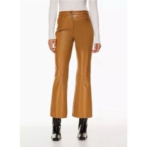 Wilfred The Melina Kick Flare Faux Leather Pant